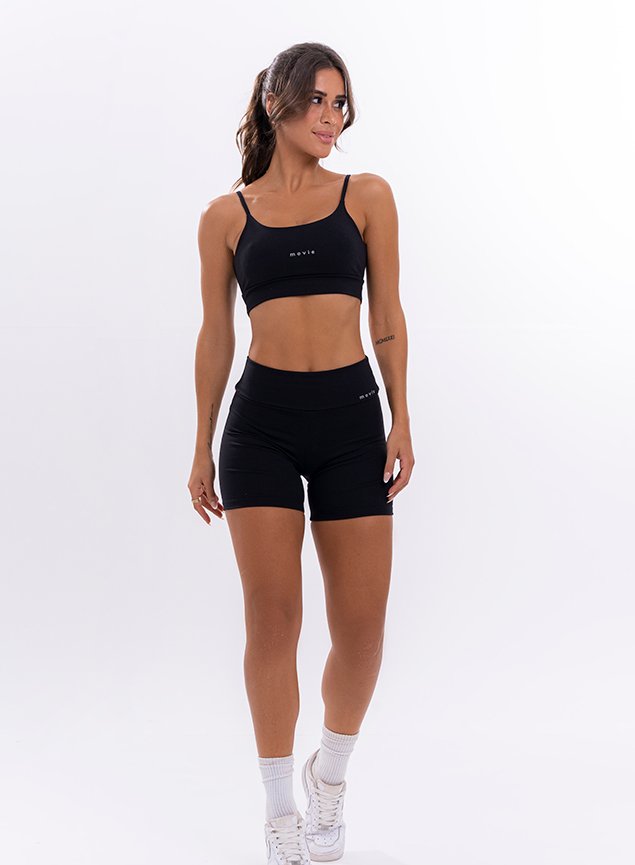 Look fitness Preto Curto