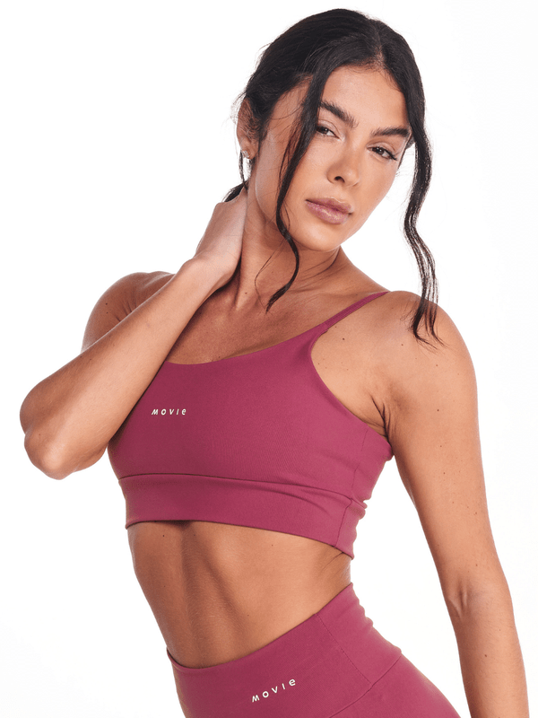 Top Feminino Fitness B&aacute;sico Bord&ocirc;