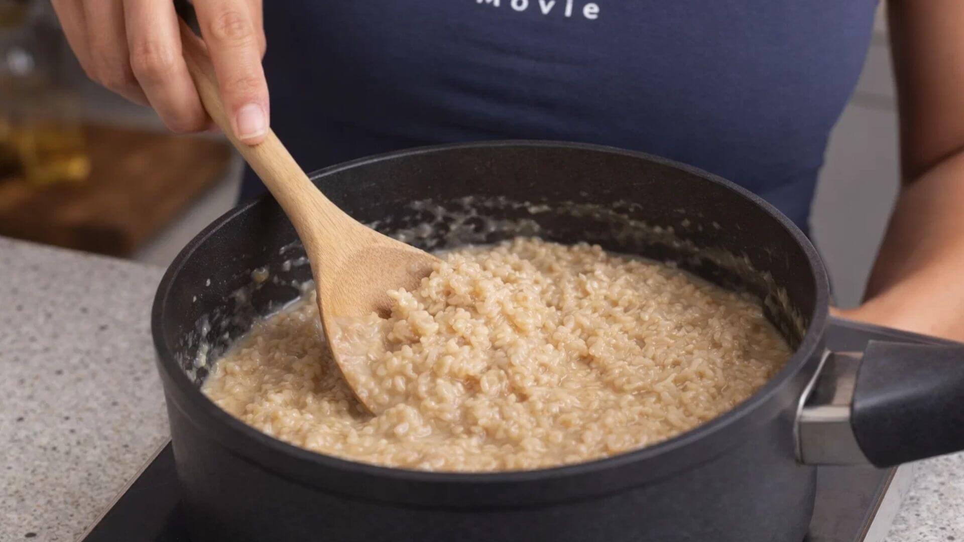 Receita de Arroz Integral Cremoso Fitness