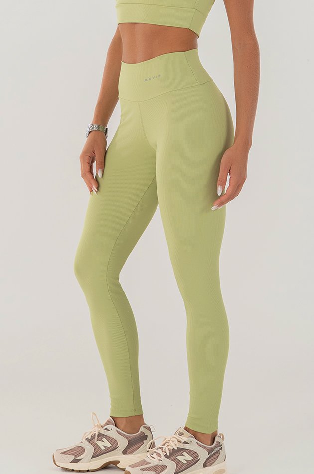 Legging de compressão moderada Movie Fitness em poliamida com elastano