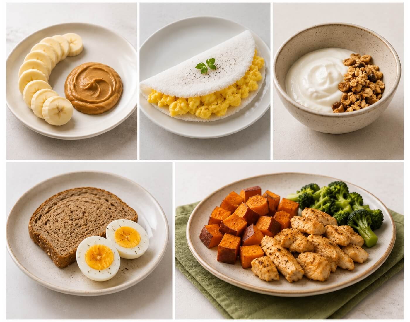 O que comer antes e depois do treino