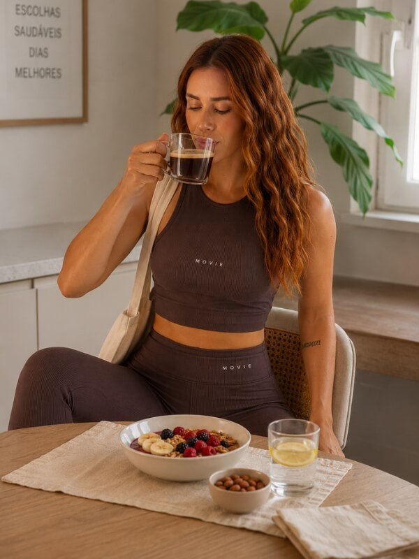 Tomando Caf&eacute; Treino