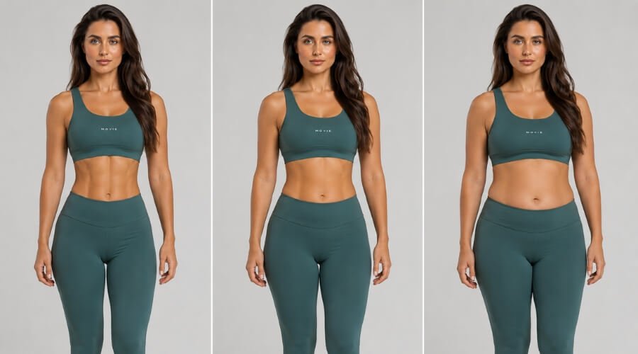Diferentes BF Abdomen Feminino