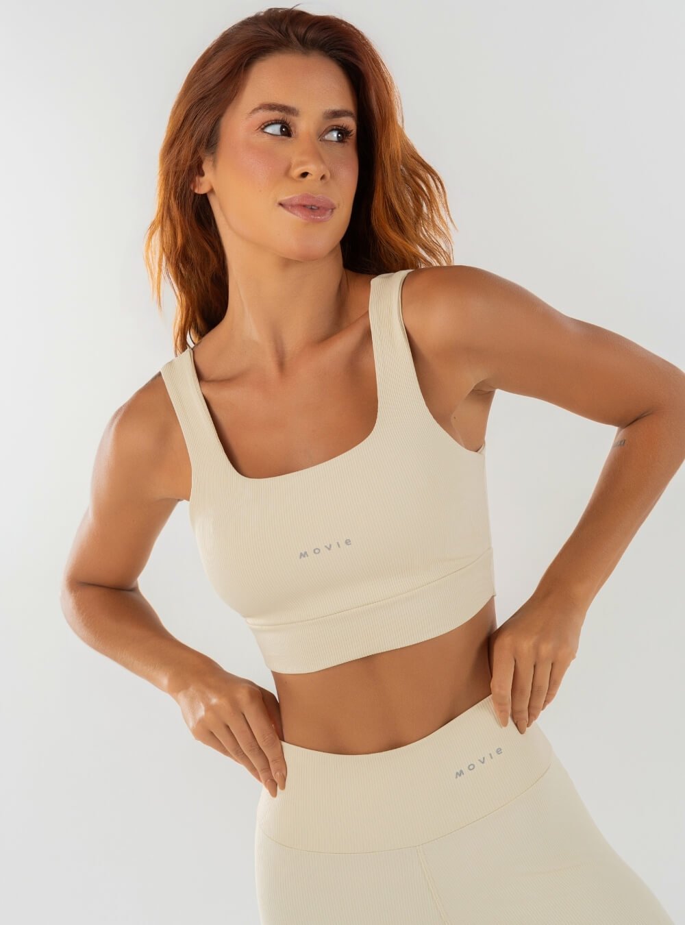 Top fitness feminino Movie Fitness