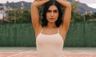 Roupa feminina para t&ecirc;nis e beach tennis