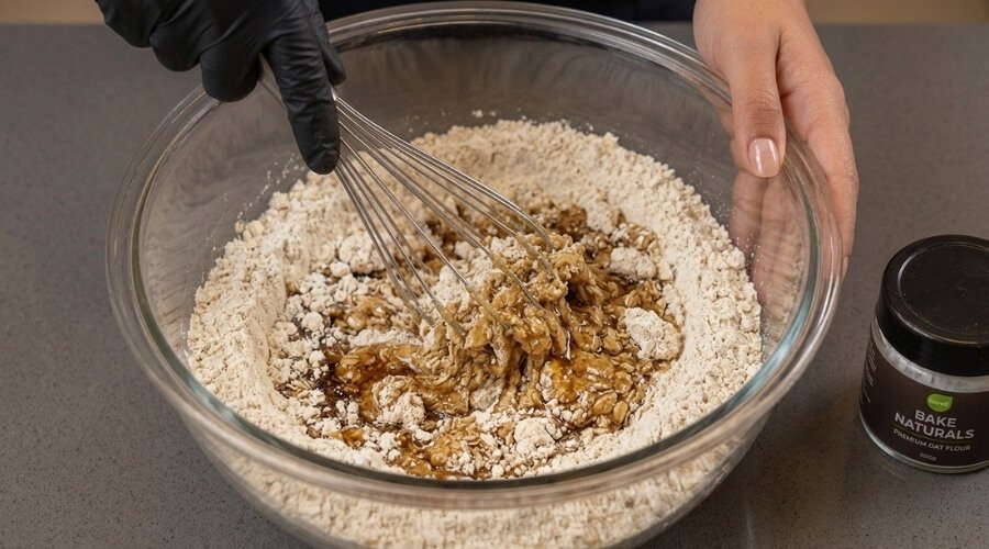 Farinha de Aveia para base de Bolo Fitness