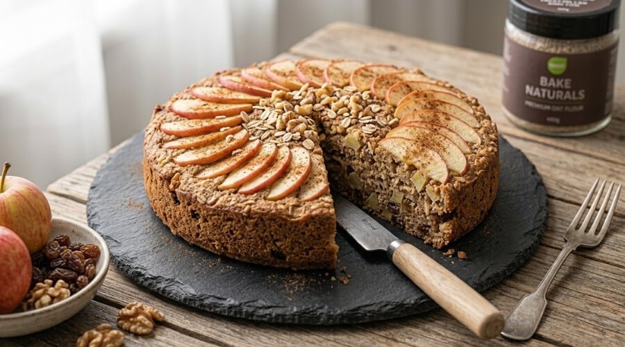 Bolo de Maça Fitness